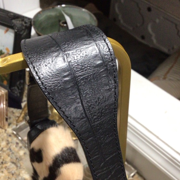 Versace Jeans Couture Faux Tiger Fur Shoulder Bag - Picture 5 of 10